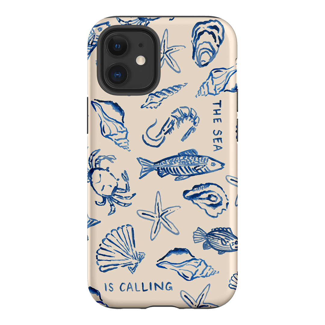 Sea Call Printed Phone Cases iPhone 12 / Armoured by Cass Deller - The Dairy
