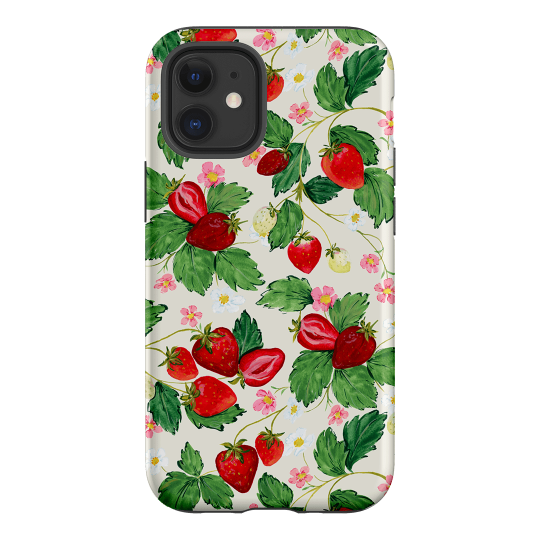 Strawberry Patch Printed Phone Cases iPhone 12 / Armoured by Ellie Mae - The Dairy