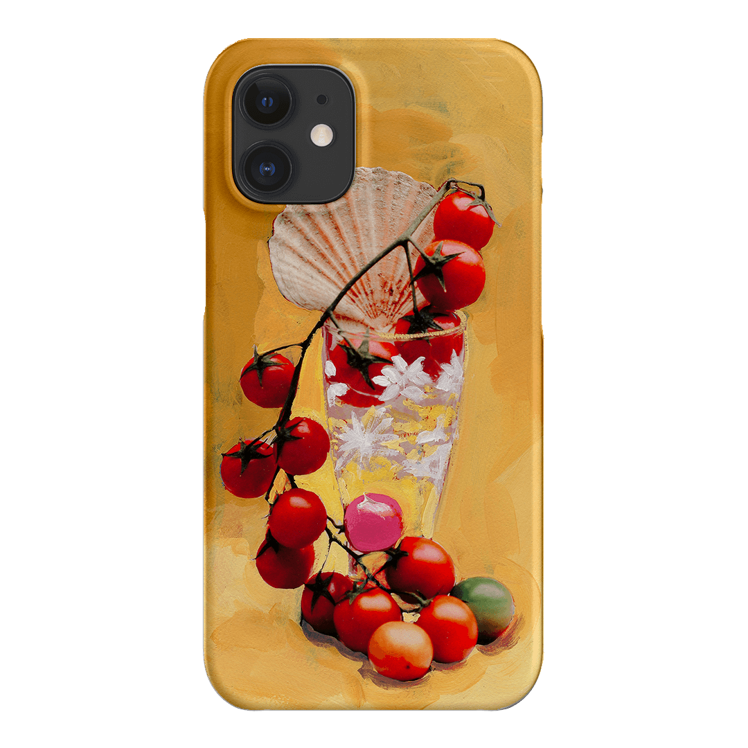 Cherry Tomatoes Printed Phone Cases iPhone 12 Mini / Snap by Nicole Nelius - The Dairy