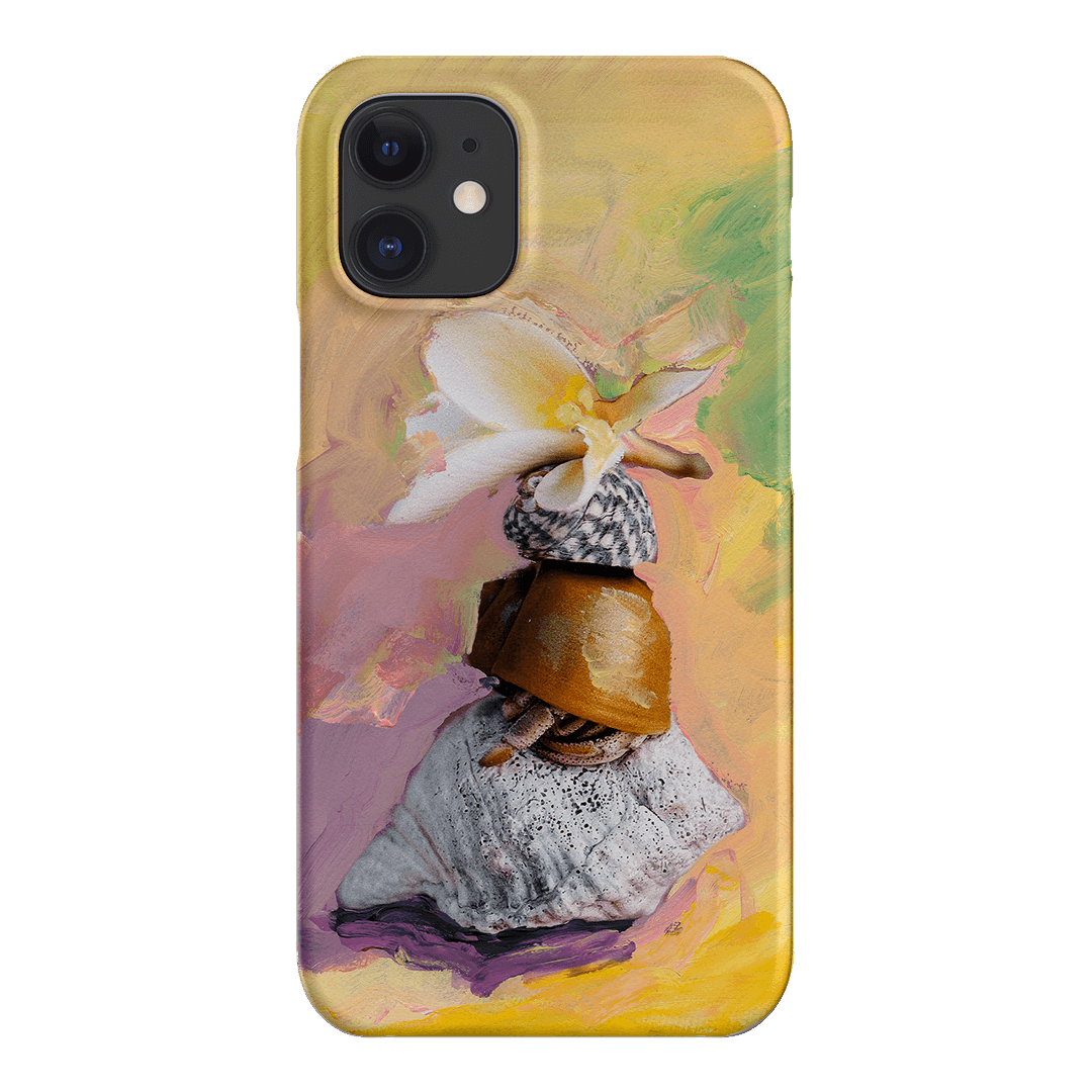 Frangipani Hermie Printed Phone Cases iPhone 12 Mini / Snap by Nicole Nelius - The Dairy