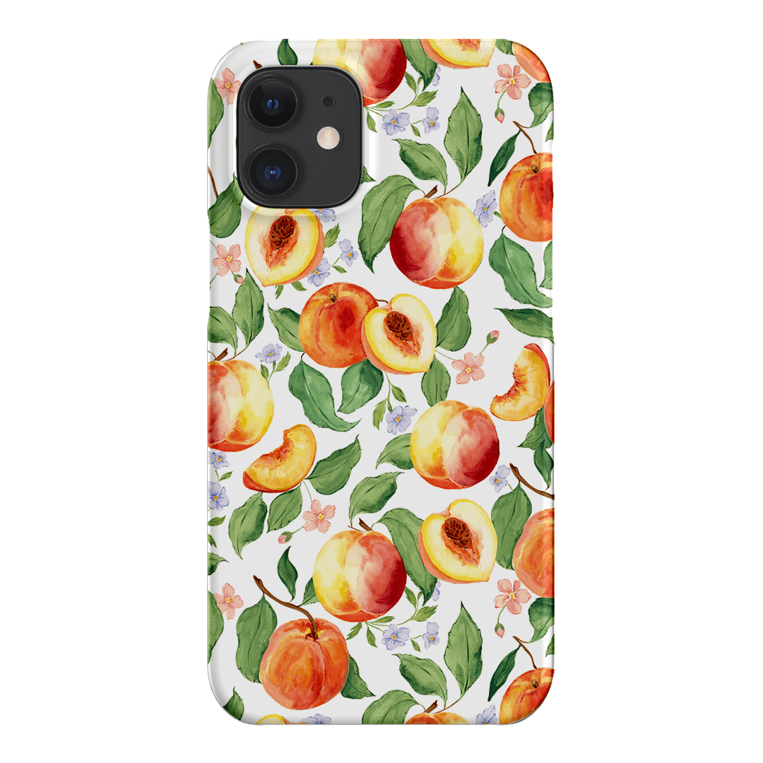 Peach Blossom Printed Phone Cases iPhone 12 Mini / Snap by Ellie Mae - The Dairy