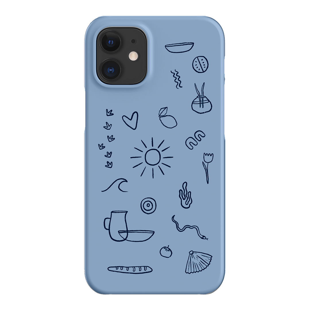 Sun Salt Smoke Printed Phone Cases iPhone 12 Mini / Snap by Nardurna - The Dairy