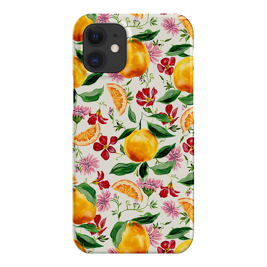 Sweet Orange Printed Phone Cases iPhone 12 Mini / Snap by Ellie Mae - The Dairy