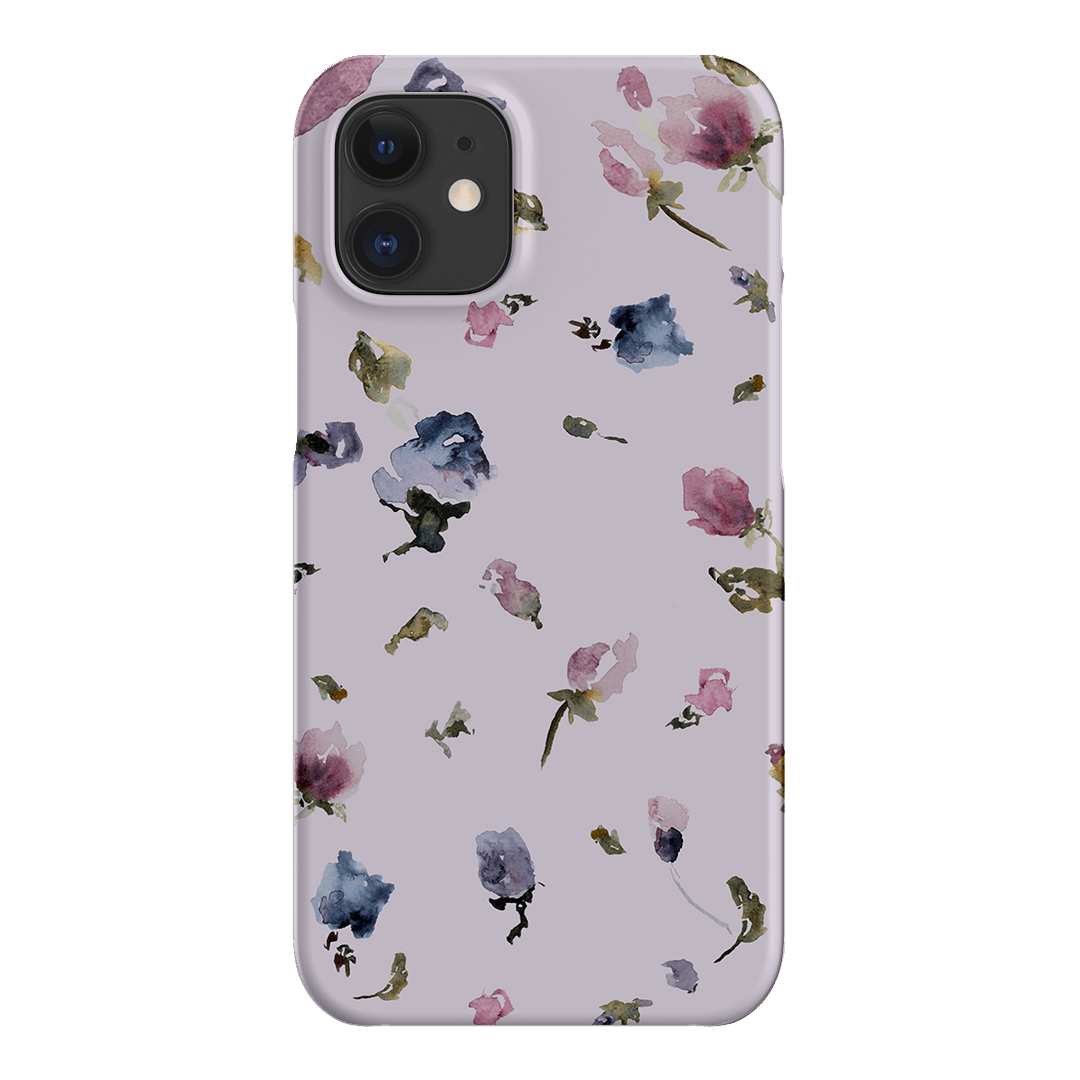 Violet Botanic Printed Phone Cases iPhone 12 Mini / Snap by Ree Hodges - The Dairy