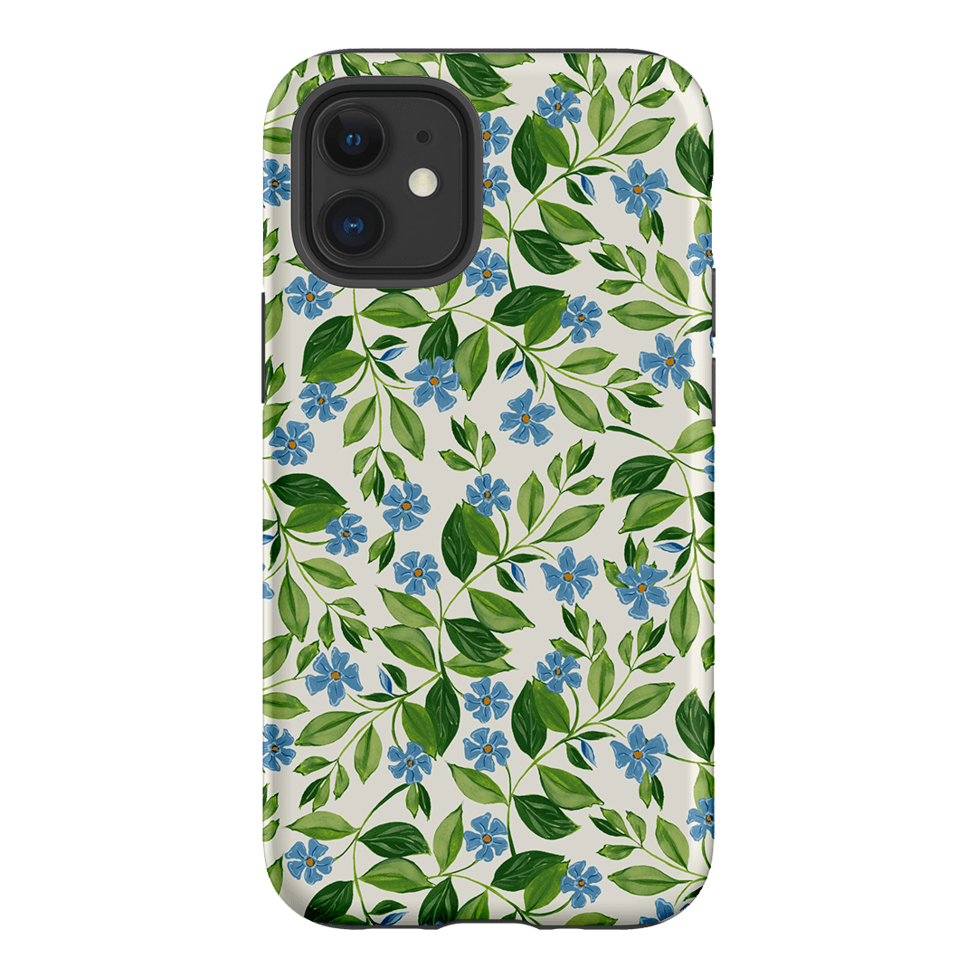 Blue Vines Printed Phone Cases iPhone 12 Mini / Armoured by Ellie Mae - The Dairy