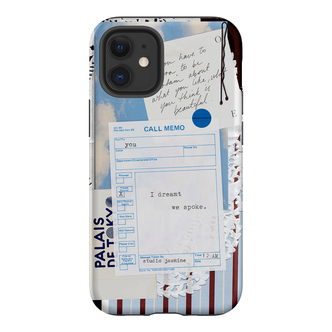 Call Memo Printed Phone Cases iPhone 12 Mini / Armoured by Jasmine Dowling - The Dairy