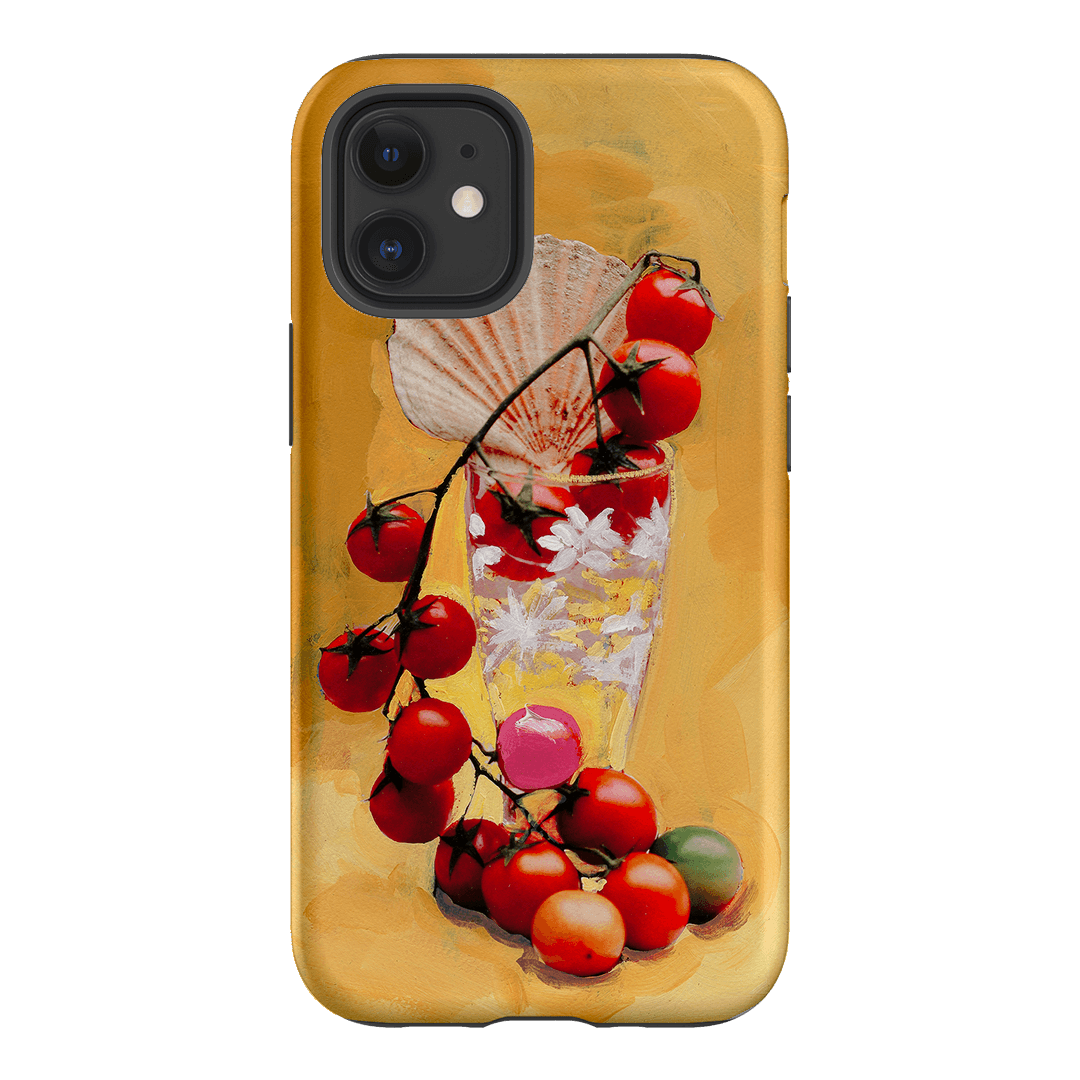 Cherry Tomatoes Printed Phone Cases iPhone 12 Mini / Armoured by Nicole Nelius - The Dairy