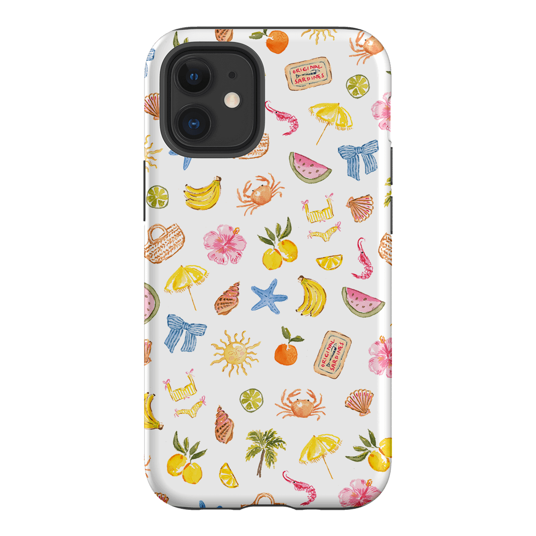Summer Icons Printed Phone Cases iPhone 12 Mini / Armoured by Cass Deller - The Dairy