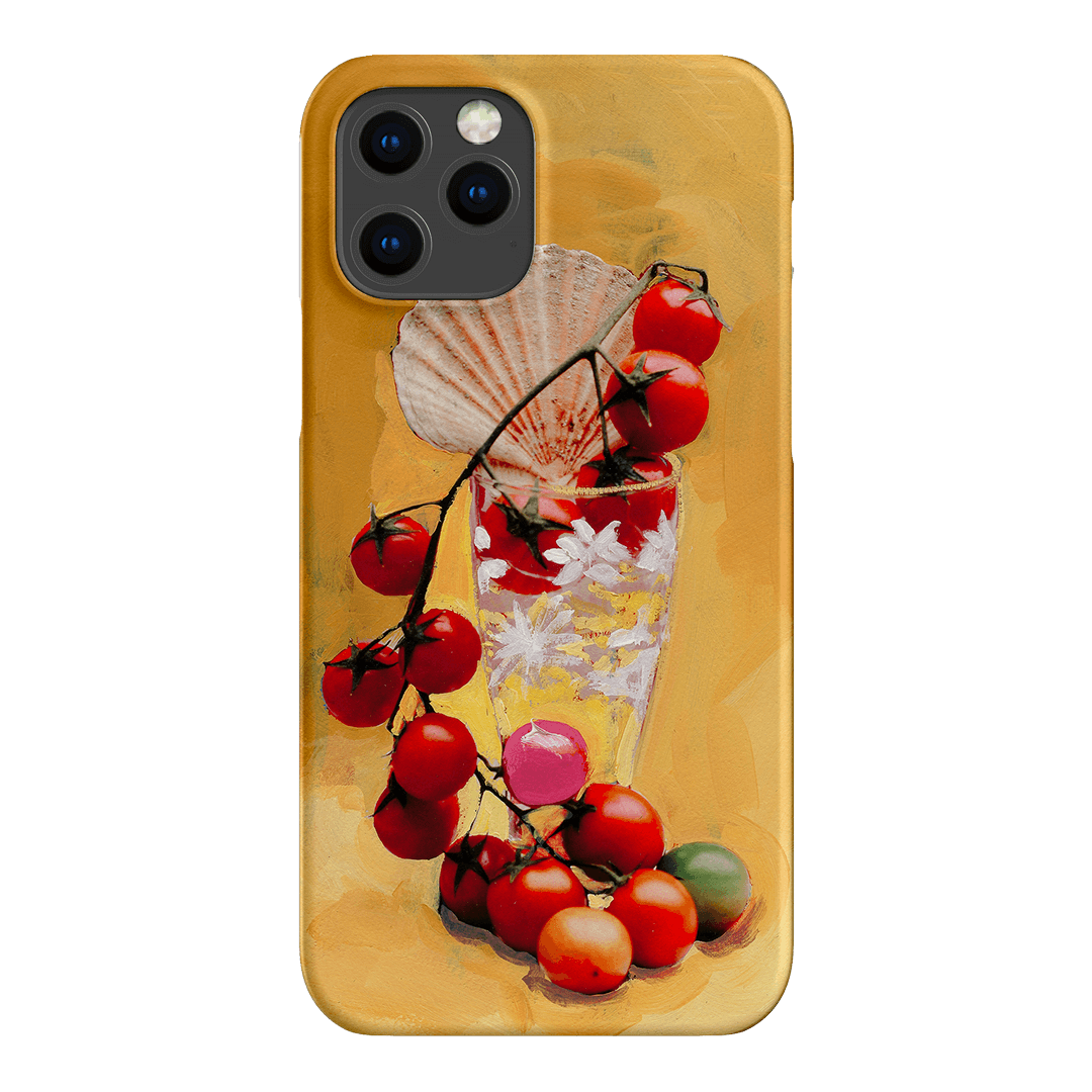 Cherry Tomatoes Printed Phone Cases iPhone 12 Pro / Snap by Nicole Nelius - The Dairy