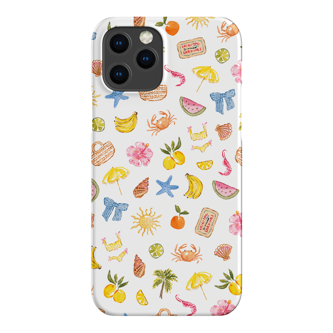 Summer Icons Printed Phone Cases iPhone 12 Pro / Snap by Cass Deller - The Dairy