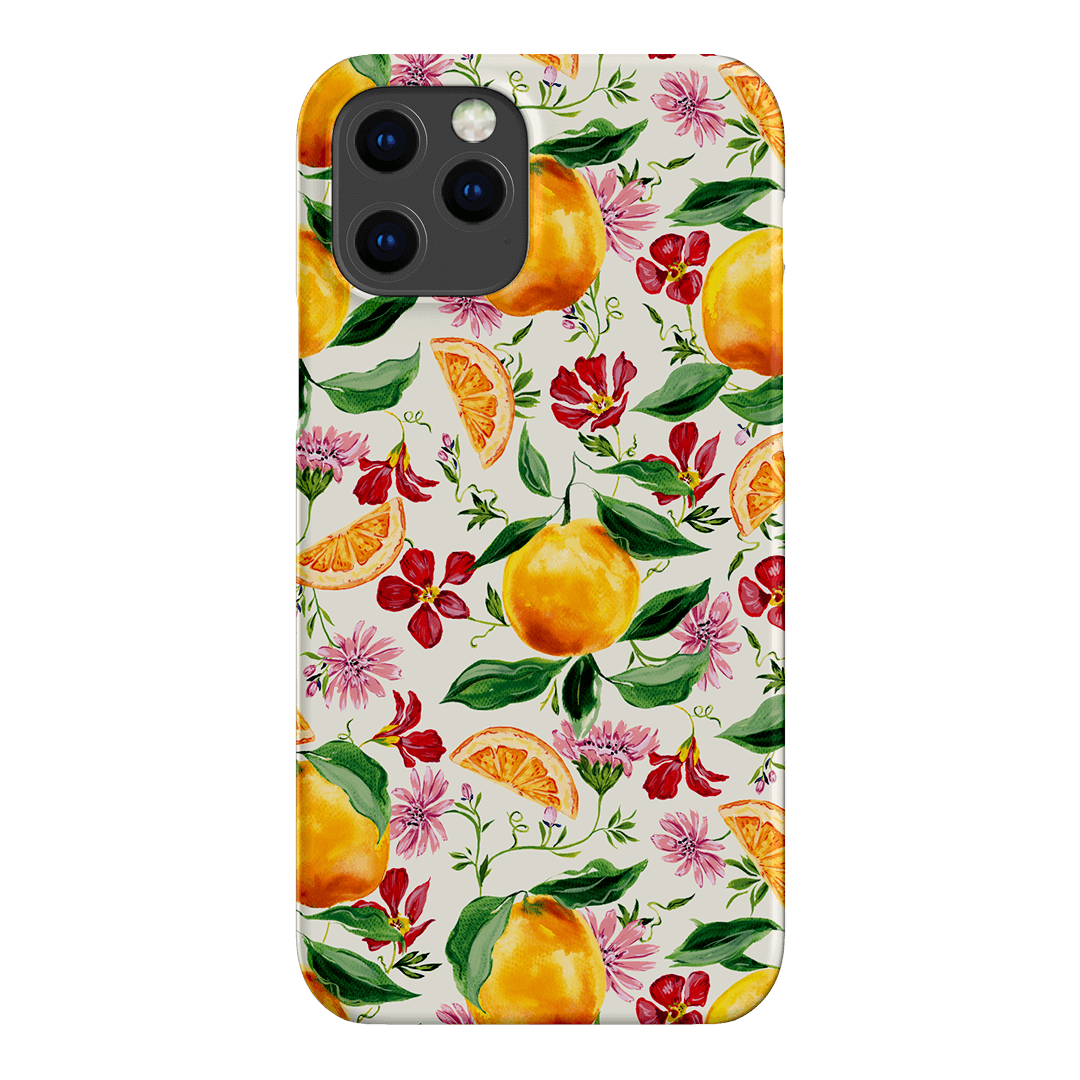 Sweet Orange Printed Phone Cases iPhone 12 Pro / Snap by Ellie Mae - The Dairy