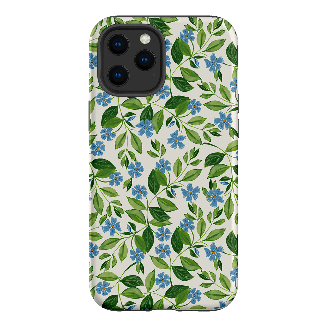 Blue Vines Printed Phone Cases iPhone 12 Pro / Armoured by Ellie Mae - The Dairy