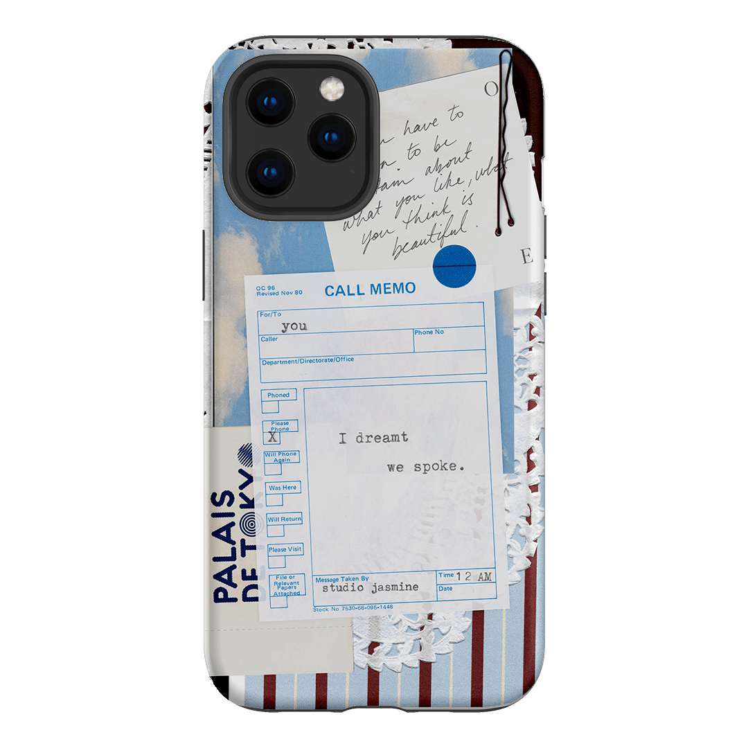 Call Memo Printed Phone Cases iPhone 12 Pro / Armoured by Jasmine Dowling - The Dairy