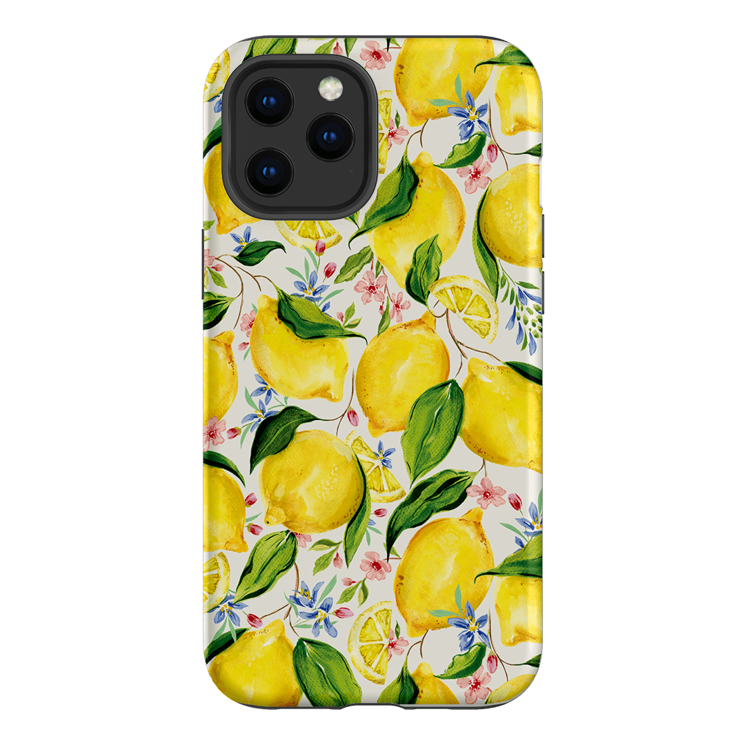 Citrus Lemon Printed Phone Cases iPhone 12 Pro / Armoured by Ellie Mae - The Dairy