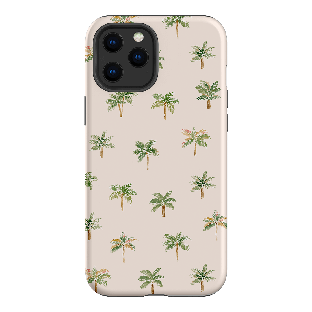 Mini Palms Printed Phone Cases iPhone 12 Pro / Armoured by Cass Deller - The Dairy