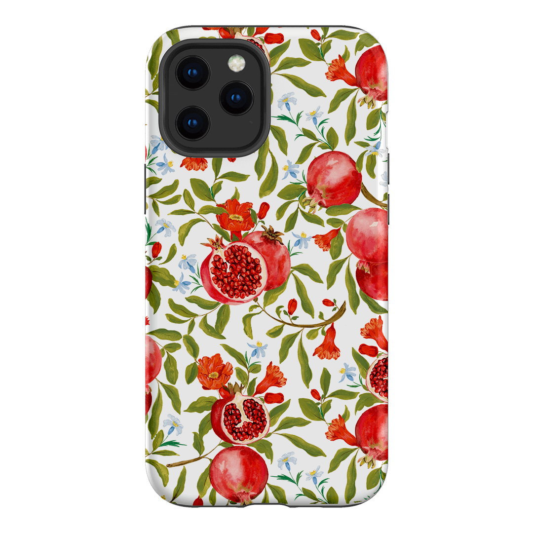Pomegranate Printed Phone Cases iPhone 12 Pro / Armoured by Ellie Mae - The Dairy