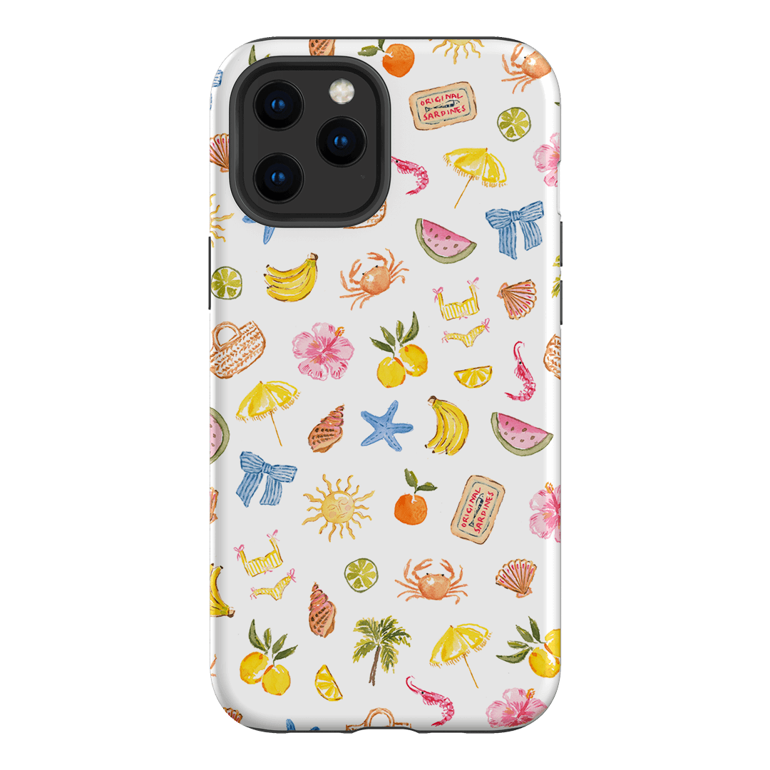Summer Icons Printed Phone Cases iPhone 12 Pro / Armoured by Cass Deller - The Dairy