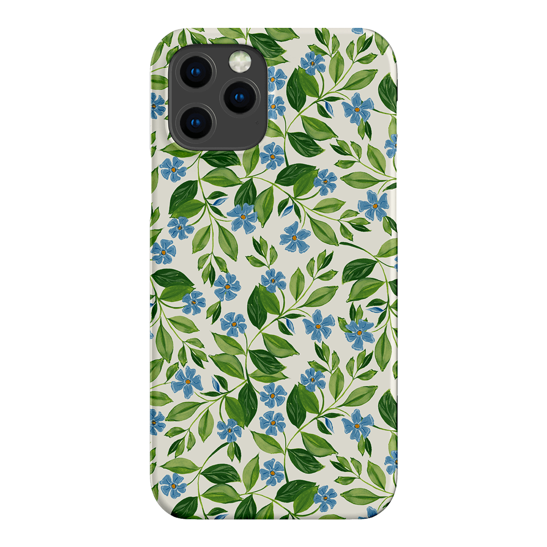 Blue Vines Printed Phone Cases iPhone 12 Pro Max / Snap by Ellie Mae - The Dairy