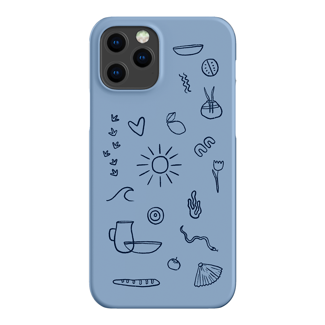 Sun Salt Smoke Printed Phone Cases iPhone 12 Pro Max / Snap by Nardurna - The Dairy