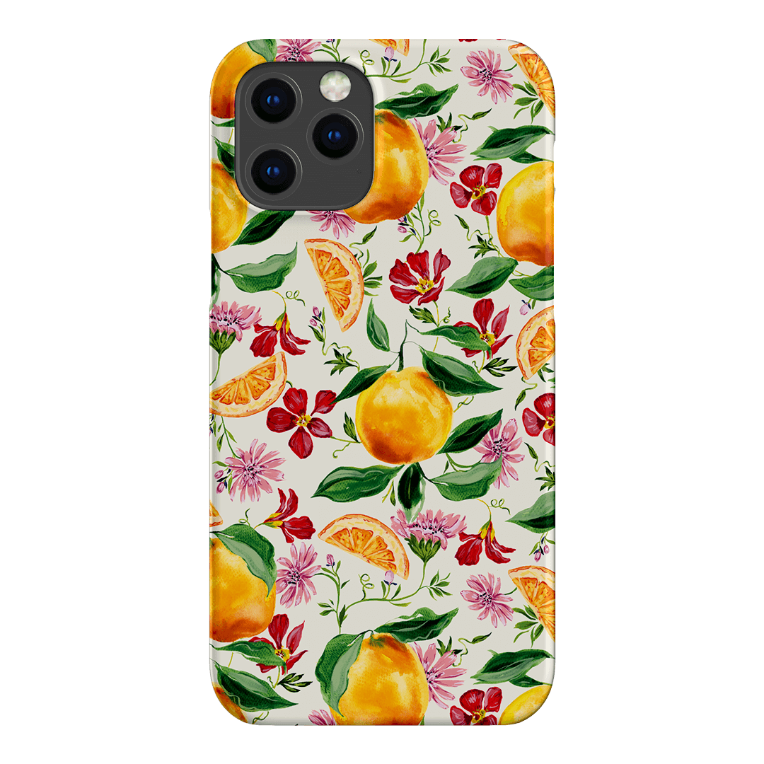 Sweet Orange Printed Phone Cases iPhone 12 Pro Max / Snap by Ellie Mae - The Dairy
