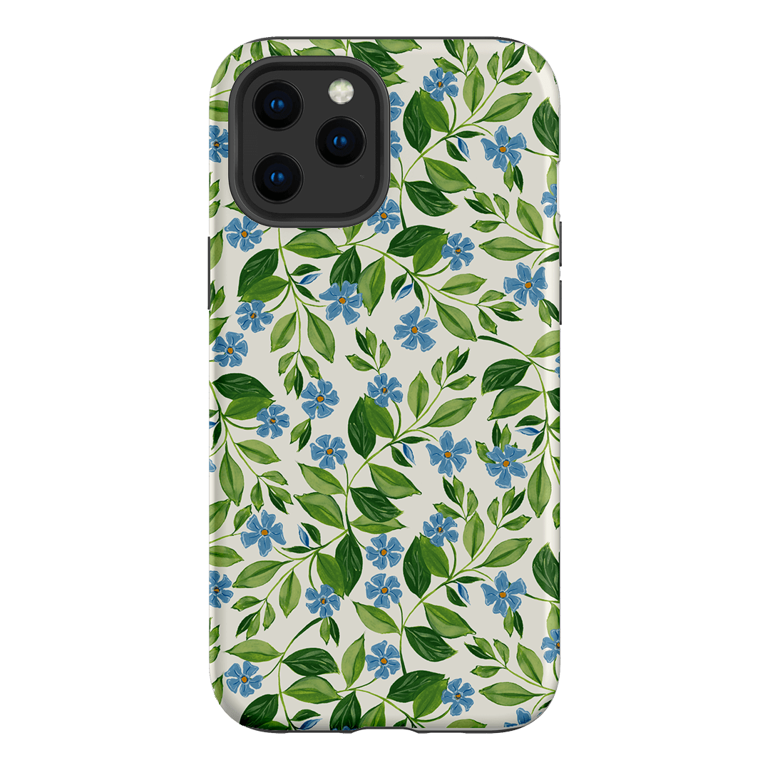 Blue Vines Printed Phone Cases iPhone 12 Pro Max / Armoured by Ellie Mae - The Dairy