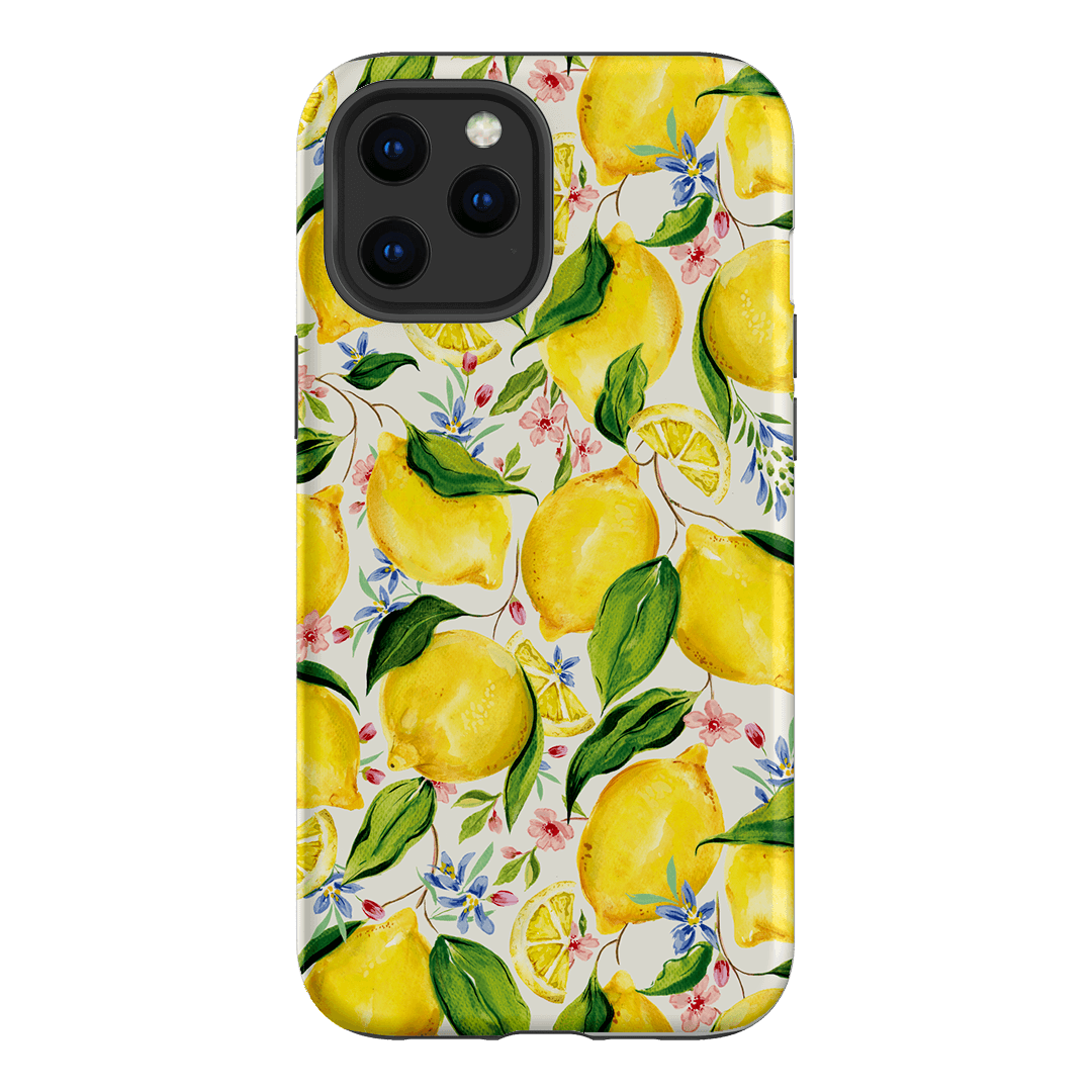 Citrus Lemon Printed Phone Cases iPhone 12 Pro Max / Armoured by Ellie Mae - The Dairy