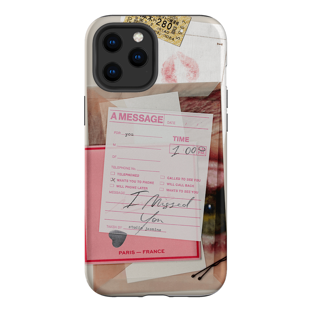Missed Call Printed Phone Cases iPhone 12 Pro Max / Armoured by Jasmine Dowling - The Dairy