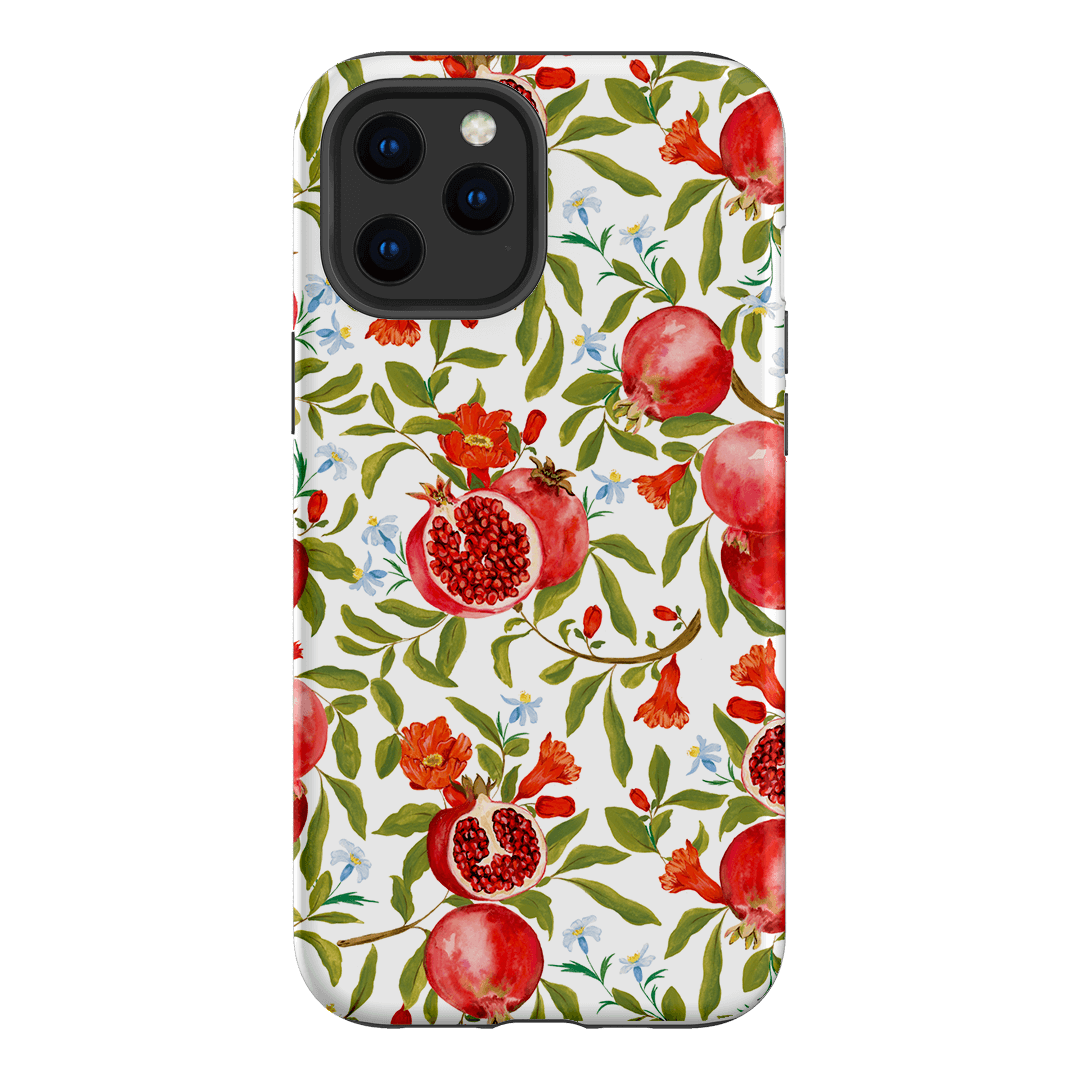 Pomegranate Printed Phone Cases iPhone 12 Pro Max / Armoured by Ellie Mae - The Dairy