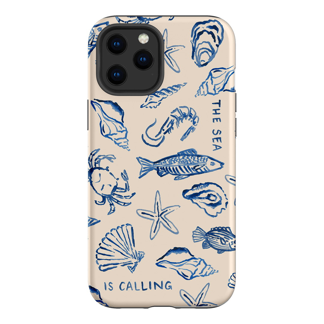 Sea Call Printed Phone Cases iPhone 12 Pro Max / Armoured by Cass Deller - The Dairy
