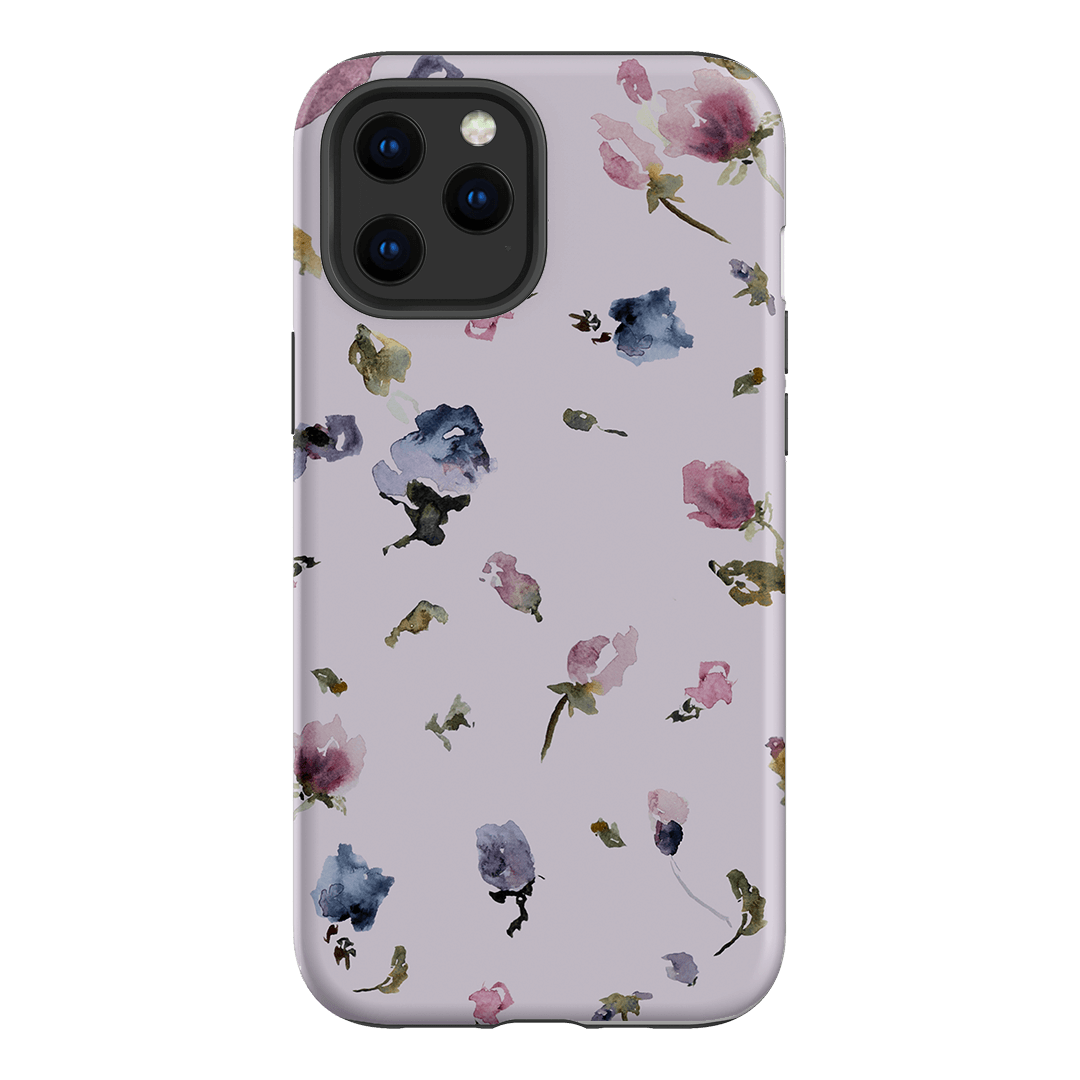Violet Botanic Printed Phone Cases iPhone 12 Pro Max / Armoured by Ree Hodges - The Dairy