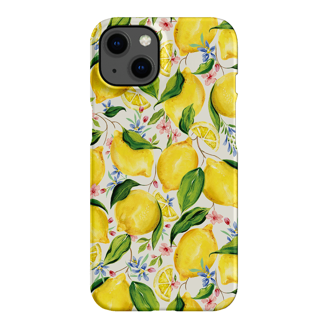 Citrus Lemon Printed Phone Cases iPhone 13 / Snap by Ellie Mae - The Dairy