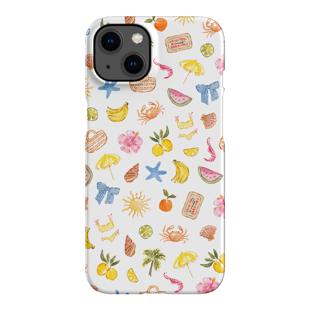 Summer Icons Printed Phone Cases iPhone 13 / Snap by Cass Deller - The Dairy