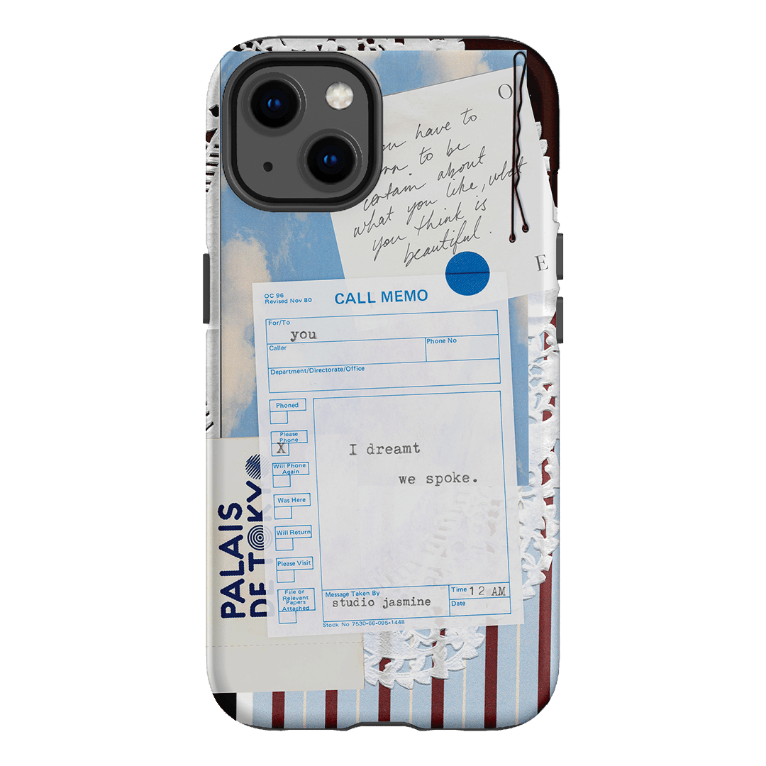 Call Memo Printed Phone Cases iPhone 13 / Armoured by Jasmine Dowling - The Dairy