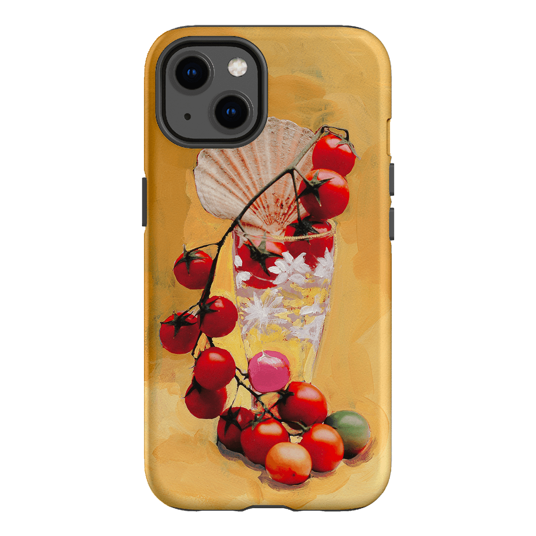 Cherry Tomatoes Printed Phone Cases iPhone 13 / Armoured by Nicole Nelius - The Dairy