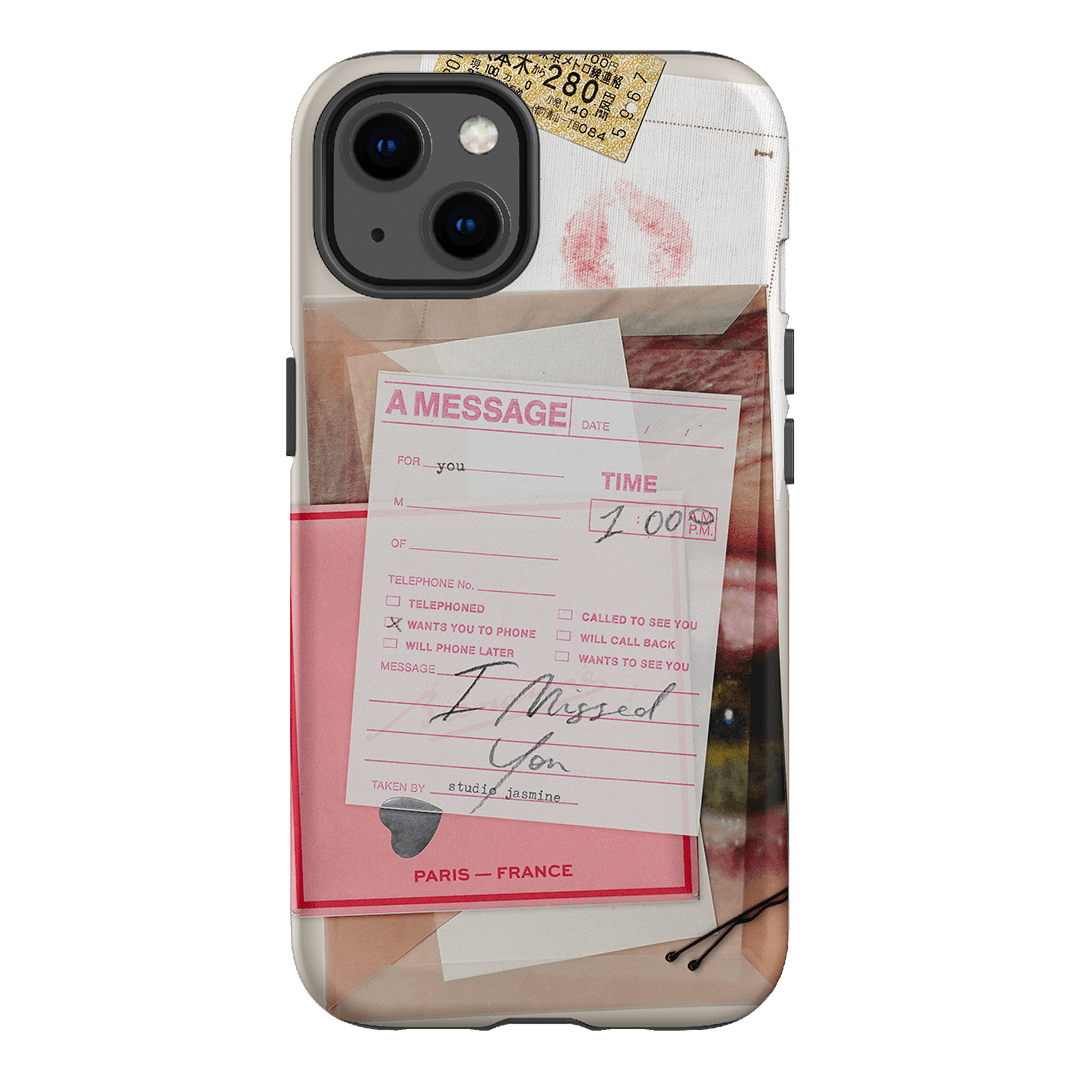 Missed Call Printed Phone Cases iPhone 13 / Armoured by Jasmine Dowling - The Dairy