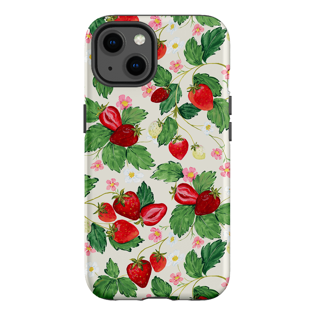 Strawberry Patch Printed Phone Cases iPhone 13 / Armoured by Ellie Mae - The Dairy