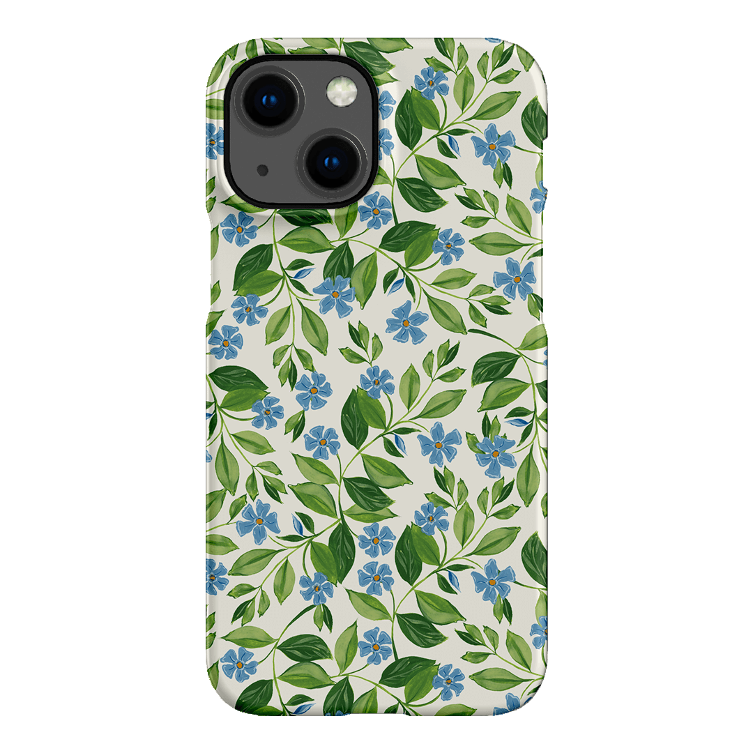Blue Vines Printed Phone Cases iPhone 13 Mini / Snap by Ellie Mae - The Dairy