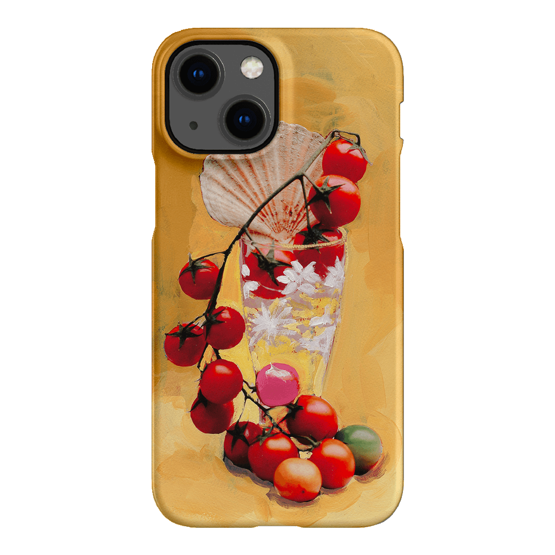 Cherry Tomatoes Printed Phone Cases iPhone 13 Mini / Snap by Nicole Nelius - The Dairy