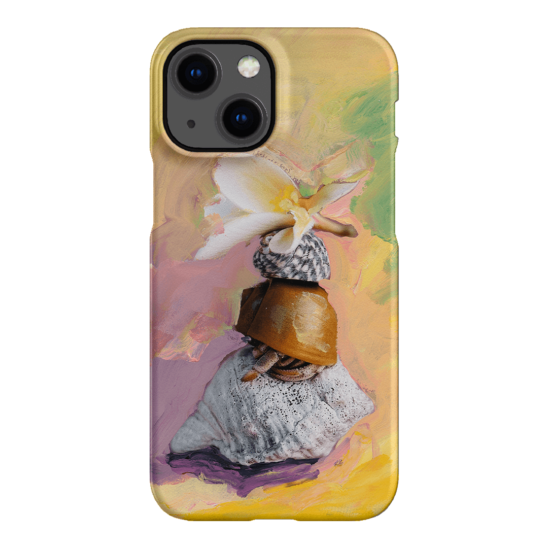 Frangipani Hermie Printed Phone Cases iPhone 13 Mini / Snap by Nicole Nelius - The Dairy