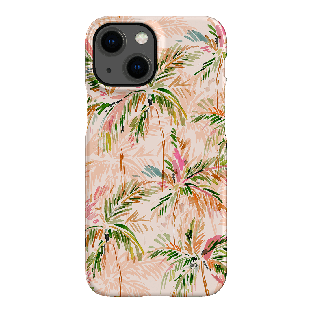 Hawaiian Palms Printed Phone Cases iPhone 13 Mini / Snap by Cass Deller - The Dairy