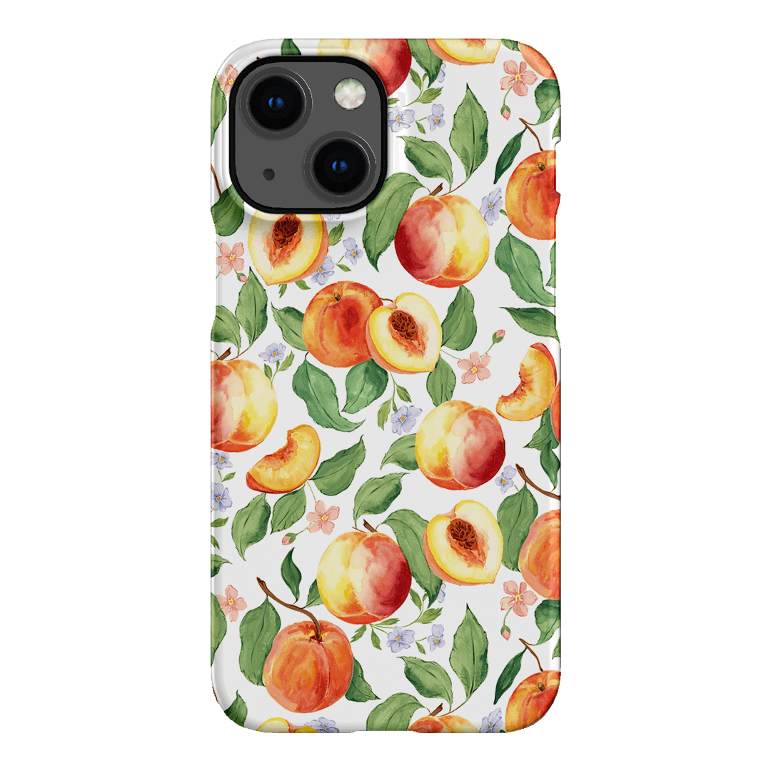 Peach Blossom Printed Phone Cases iPhone 13 Mini / Snap by Ellie Mae - The Dairy