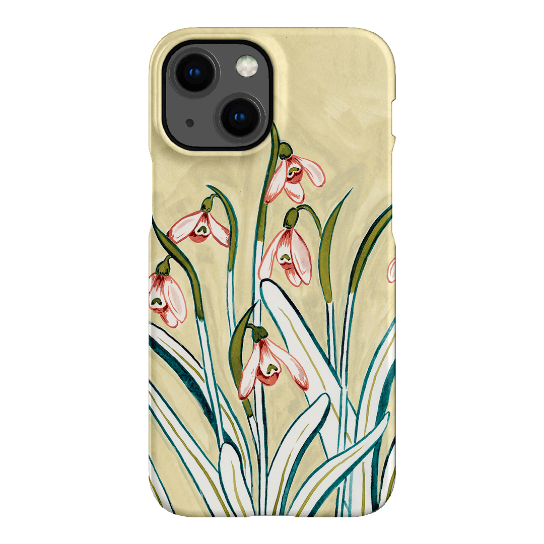 Snowdrop Printed Phone Cases iPhone 13 Mini / Snap by Ellie Mae - The Dairy