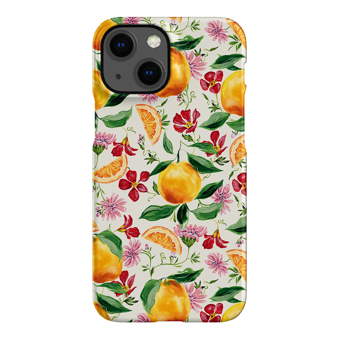 Sweet Orange Printed Phone Cases iPhone 13 Mini / Snap by Ellie Mae - The Dairy
