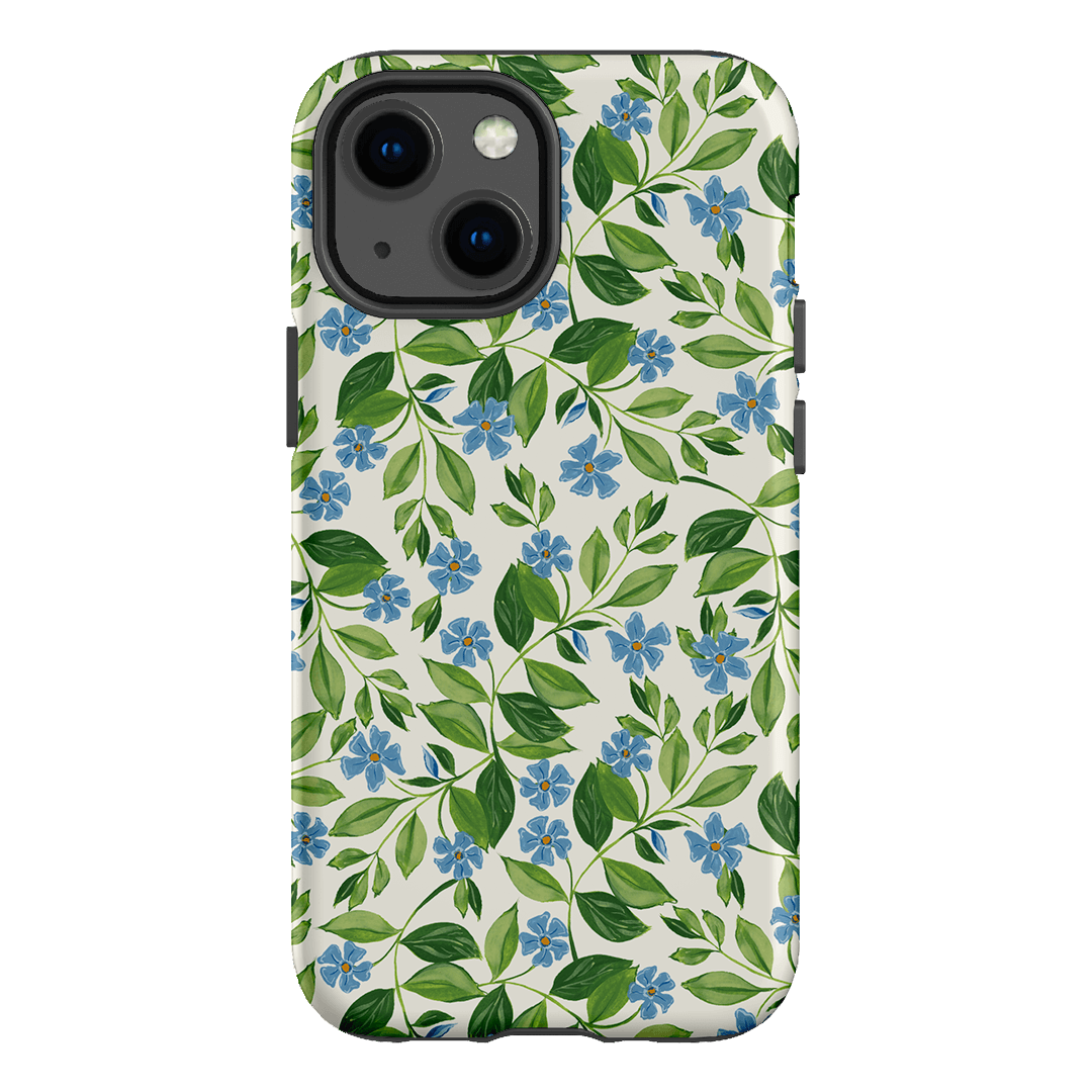 Blue Vines Printed Phone Cases iPhone 13 Mini / Armoured by Ellie Mae - The Dairy