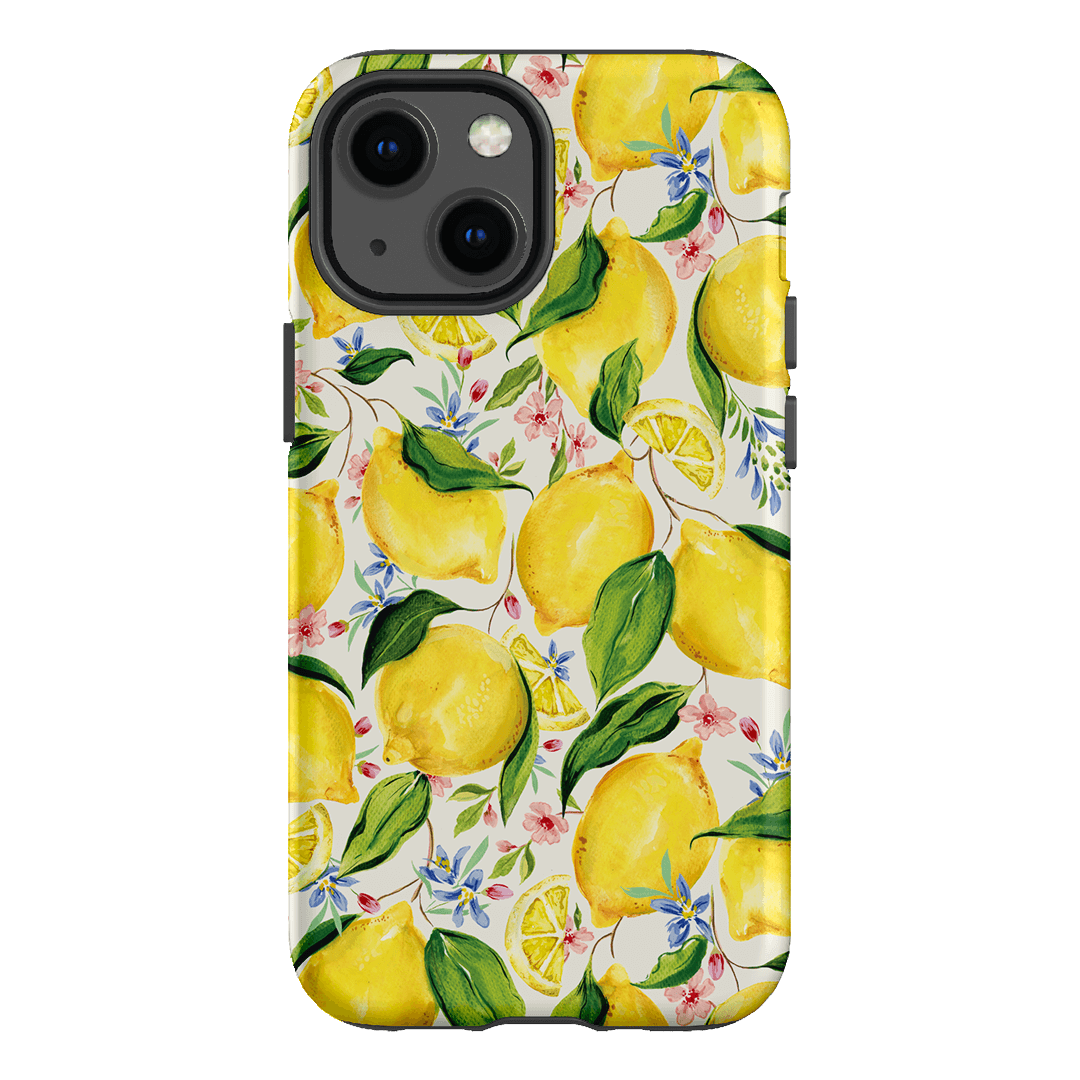 Citrus Lemon Printed Phone Cases iPhone 13 Mini / Armoured by Ellie Mae - The Dairy