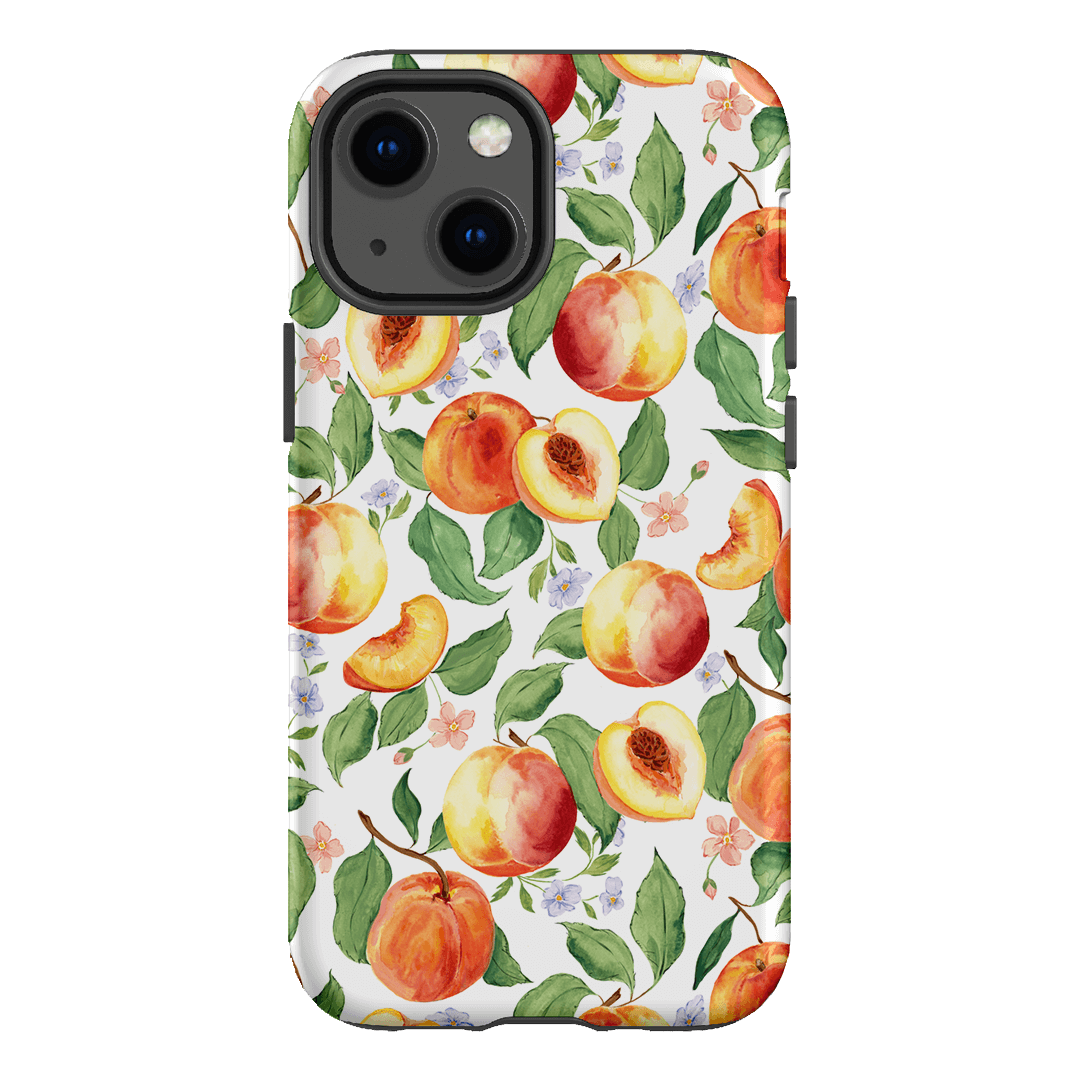 Peach Blossom Printed Phone Cases iPhone 13 Mini / Armoured by Ellie Mae - The Dairy