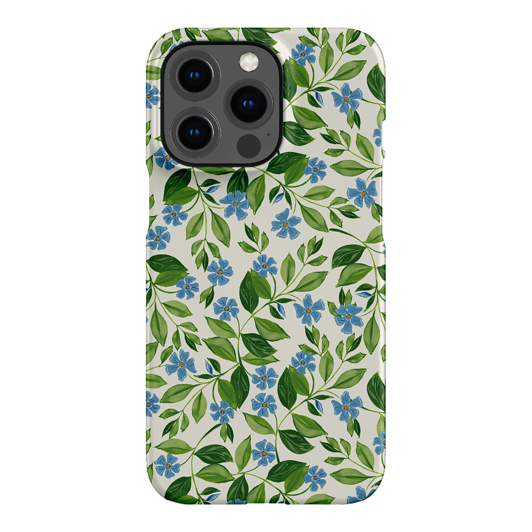 Blue Vines Printed Phone Cases iPhone 13 Pro / Snap by Ellie Mae - The Dairy