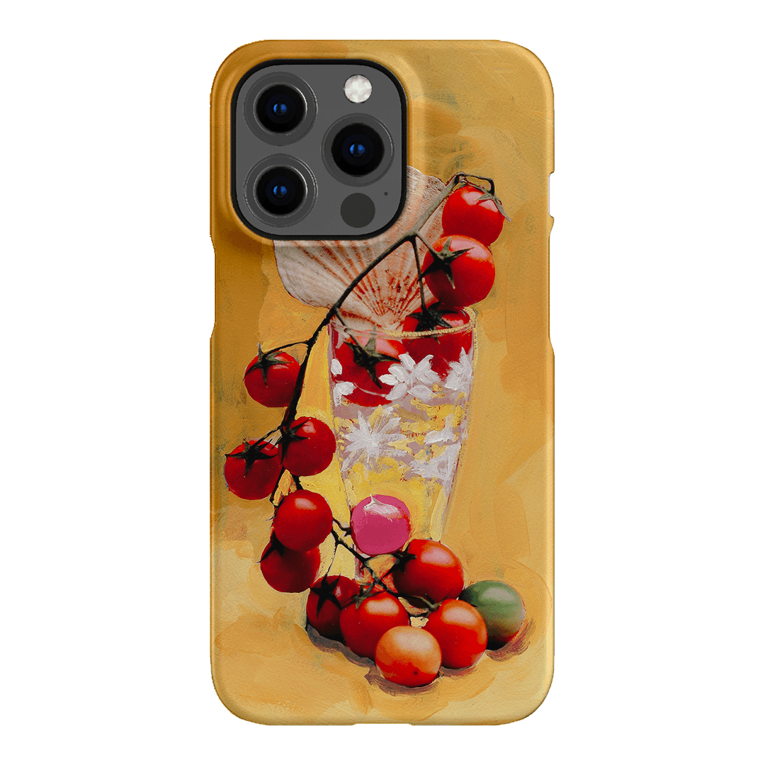 Cherry Tomatoes Printed Phone Cases iPhone 13 Pro / Snap by Nicole Nelius - The Dairy