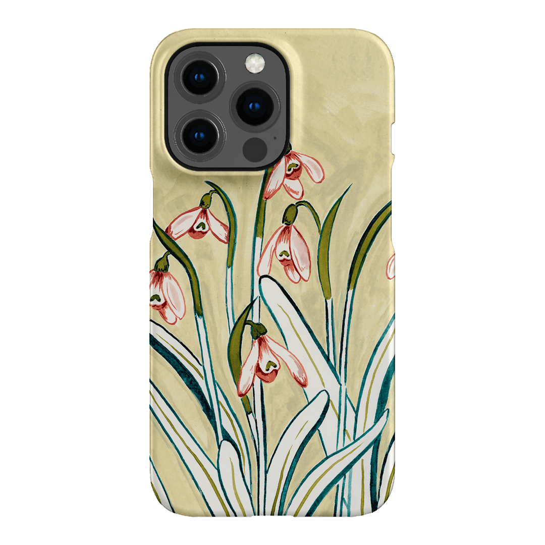Snowdrop Printed Phone Cases iPhone 13 Pro / Snap by Ellie Mae - The Dairy