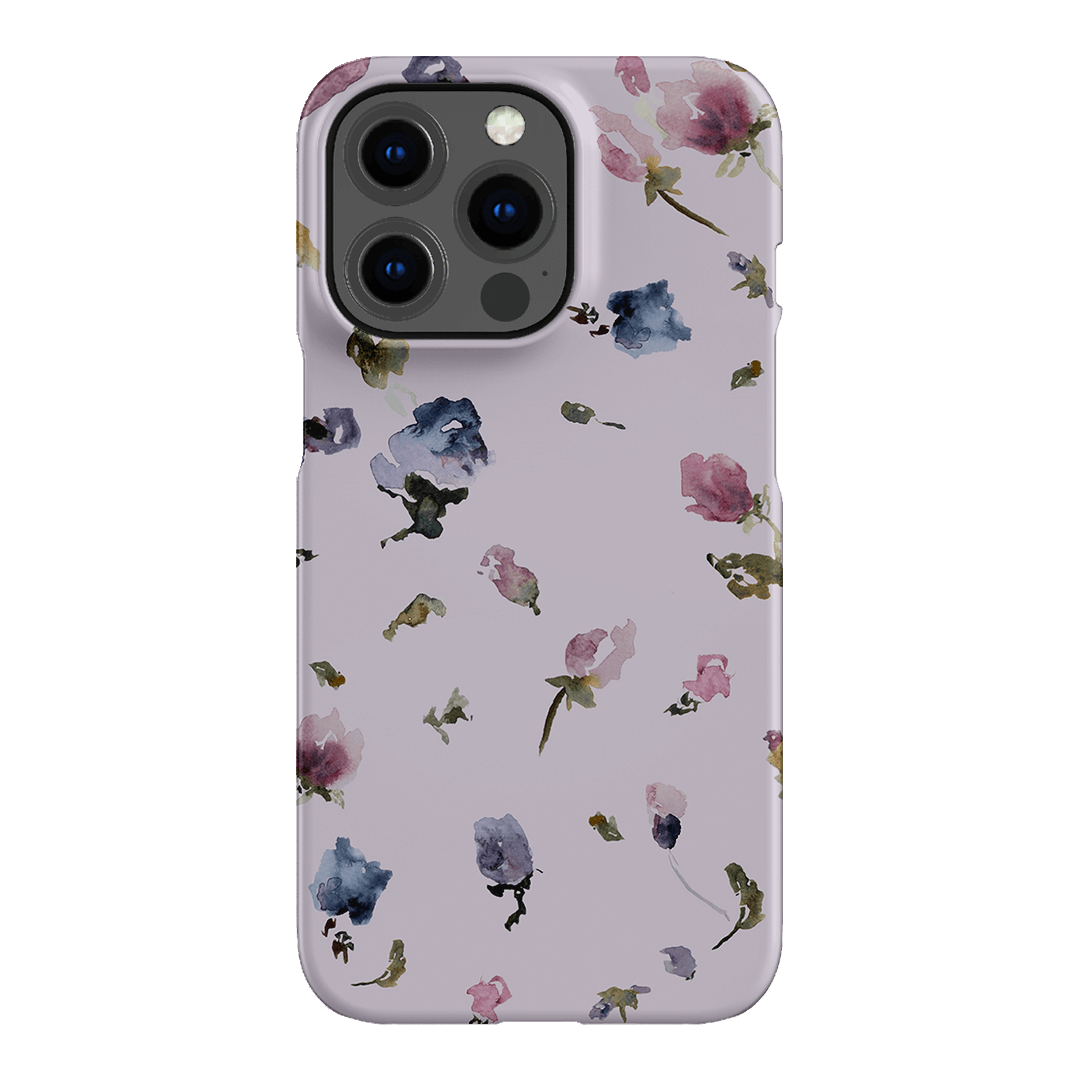 Violet Botanic Printed Phone Cases iPhone 13 Pro / Snap by Ree Hodges - The Dairy